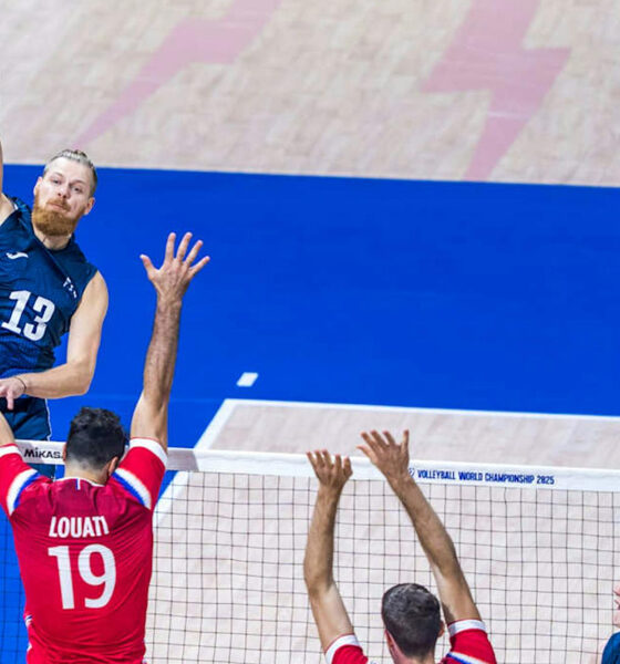 Finland stuns France in 5-set thriller