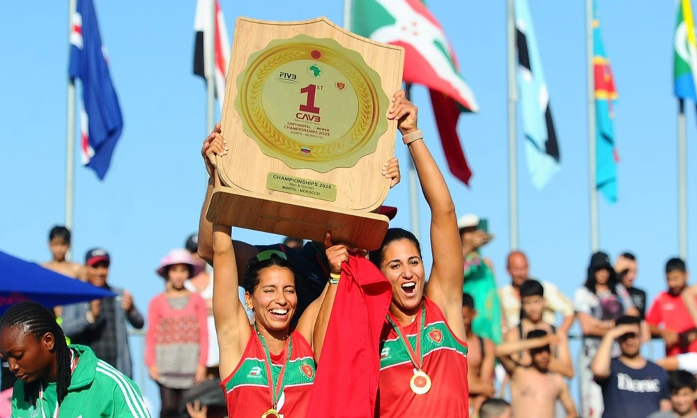 Morocco crowned Africa beach volleyball champs
